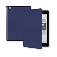 Lunso Kobo Aura One Slim hard case hoes (7.8 inch) - sleepcover - Donkerblauw