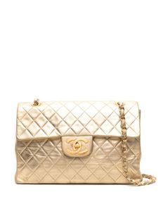 CHANEL Pre-Owned sac porté épaule Jumbo Classic Flap (1991)