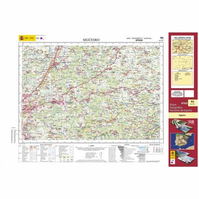 Topografische kaart 95 MT50 Sigüeiro | CNIG - Instituto Geográfico Nacional1