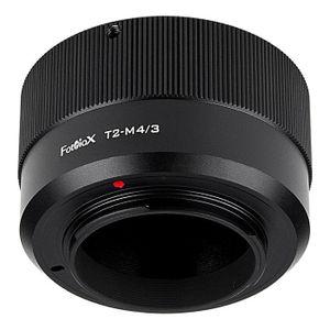 Fotodiox Lens Mount Adapter - T-Mount (T / T-2) Screw Mount SLR Lens to Micro Four Thirds (MFT, M4/3) Mount Mirrorless Camera Body