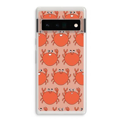 Krab: Google Pixel 6 Pro Transparant Hoesje