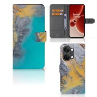 OnePlus Nord 3 | Bookcase | Marble Blue Gold