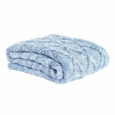 Dekbedden DKD Home Decor Blauw Hemelsblauw 150 x 125 x 1 cm (2 Stuks)