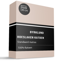 Hoeslaken - Katoen - 180x200 cm - Keuze Uit Meerdere Kleuren - Byrklund - Dekbed-Discounter.nl