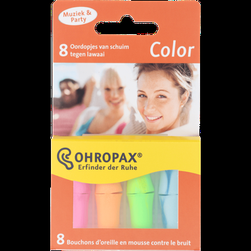 Ohropax Color oordopjes, 8 stuks bij Jumbo