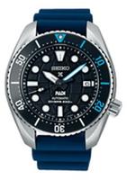 Horlogeband Seiko SBDC179 / 6R35-02C0 / Prospex / R028012J0 Rubber Blauw 20mm