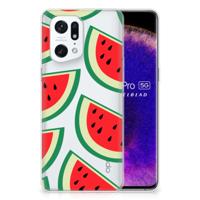 OPPO Find X5 Pro | Siliconen Case | Watermelons