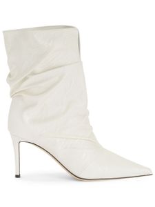 Giuseppe Zanotti bottines Yunah 85 mm en cuir - Blanc