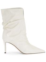 Giuseppe Zanotti bottines Yunah 85 mm en cuir - Blanc - thumbnail