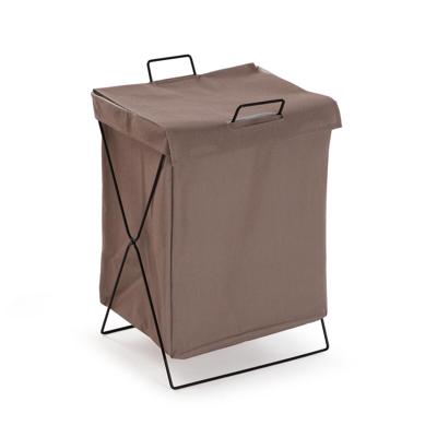 Wasmand Versa Bruin Polyester Metaal Polyethyleen 35 X 48 X 30 CM