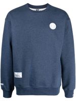 AAPE BY *A BATHING APE® sweat à patch logo - Bleu