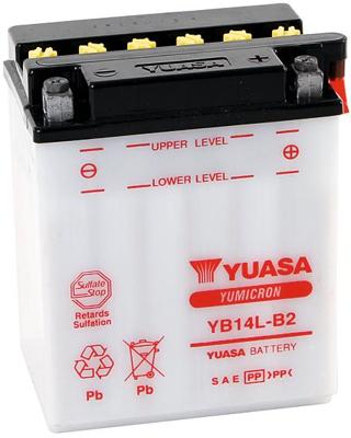 YUASA Battery yb14l-b2 standard without sp