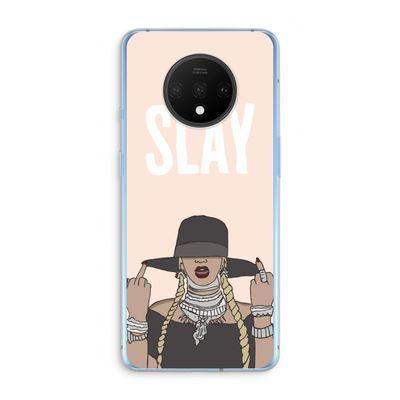 Slay All Day: OnePlus 7T Transparant Hoesje