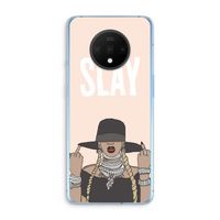 Slay All Day: OnePlus 7T Transparant Hoesje