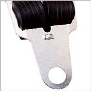 Bibia Snelbinder rubber met vaste asklem - zwart