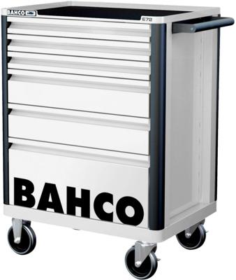 Bahco Gereedschapswagen E72 26" met 6 lades wit 693 mm x 510 mm x 955 mm - 1472K6WHITE