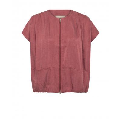 Mos Mosh - Rood | Dames | Gilet | Rood | XS | regular | Kamst mode