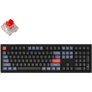 Keychron V6-B1 gaming toetsenbord RGB leds, Double-shot PBT, hot swap