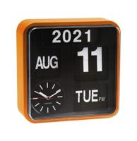 Karlsson Mini Flip Clock Orange