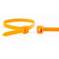 Cable-ties 140x3.6 oranje 100 stuks