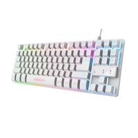 Trust GXT833W THADO TKL KEYBOARD WHT US Toetsenbord Wit