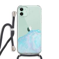 Fantasie pastel: iPhone 11 Transparant Hoesje met koord