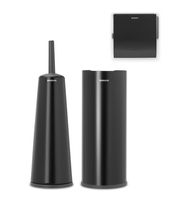 Brabantia renew toiletaccessoires set van 3 matt black