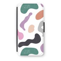 Memphis Shapes: iPhone 7 Flip Hoesje