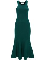 Victoria Beckham robe VB Body à design sans manches - Vert - thumbnail