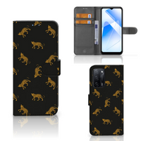 Telefoonhoesje met Pasjes voor OPPO A16/A16s/A54s Leopards - thumbnail