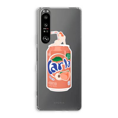 S(peach)less: Sony Xperia 1 III Transparant Hoesje