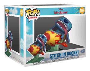 Lilo & Stitch POP! Rides Vinyl Figure Stitch in Rocket 15 cm