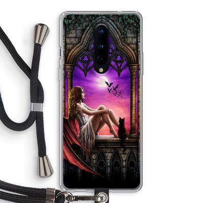 Kinderen van de nacht: OnePlus 8 Transparant Hoesje met koord