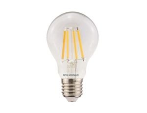 Sylvania Ledlamp E27 806 lm dimbaar bol doorzichtig