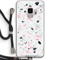 Terrazzo N°3: Samsung Galaxy S9 Transparant Hoesje met koord