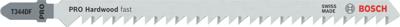 Bosch Accessoires Decoupeerzaagblad T 344 DF Speed for Hard Wood 5st - 2608634243