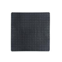 Dutch House anti-slip douchemat 55x55 cm zwart