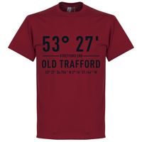 Old Trafford Coördinaten T-Shirt