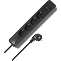 Brennenstuhl 1153240216 Stekkerdoos Zwart Randaarde stekker 1 stuk(s)