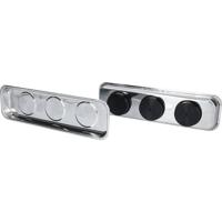 Brilliant Tools BT691155 Magnetisch tablet/schaalset van roestvrij staal 65 x 226 mm, 2-delig
