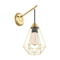 EGLO Tarbes wandlamp - E27 - Goud - thumbnail