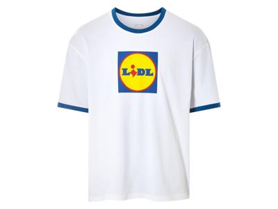 Lidl heren T-shirt (Wit, L)