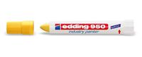 Edding Markeerstift | geel | streepbreedte 10 mm ronde punt | 10 stuks - 4-950005 4-950005