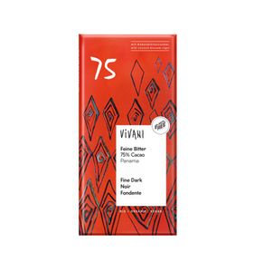 Chocolade puur delicaat 75% Panama bio