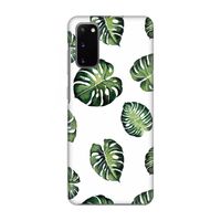 Tropische bladeren: Volledig geprint Samsung Galaxy S20 Hoesje