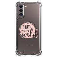 Samsung Galaxy S21 Stevig | Bumper Hoesje | Boho Stay Wild