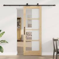 Schuifdeur met Hardware Set 'ORKDAL'73,5x198,5 cm