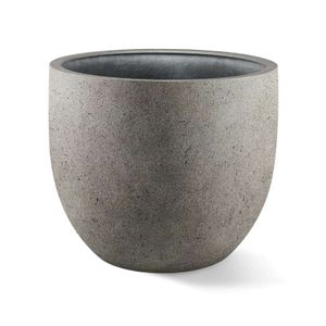 Grigio New Egg Pot Natural-Concrete M 45x38