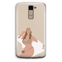 One of a kind: LG K10 (2016) Transparant Hoesje