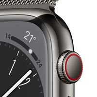 Apple Watch Series 8 OLED 41 mm Digitaal 352 x 430 Pixels Touchscreen 4G Grafiet Wifi GPS - thumbnail